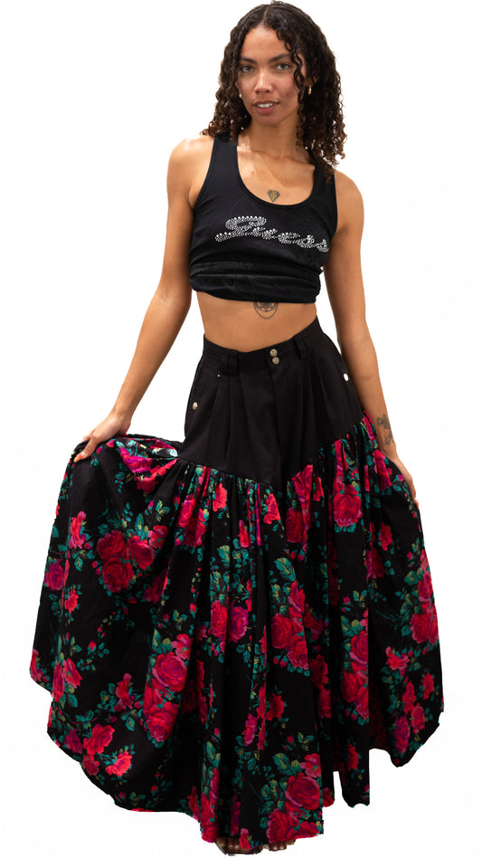 Front Split Maxi Skirt